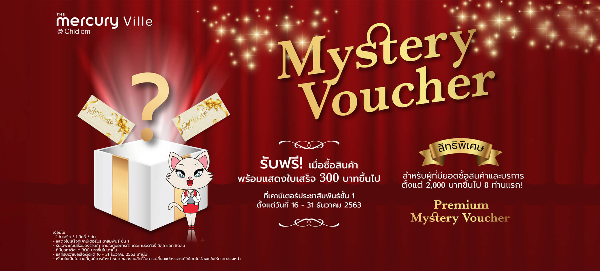 รับฟรี! Mystery Voucher