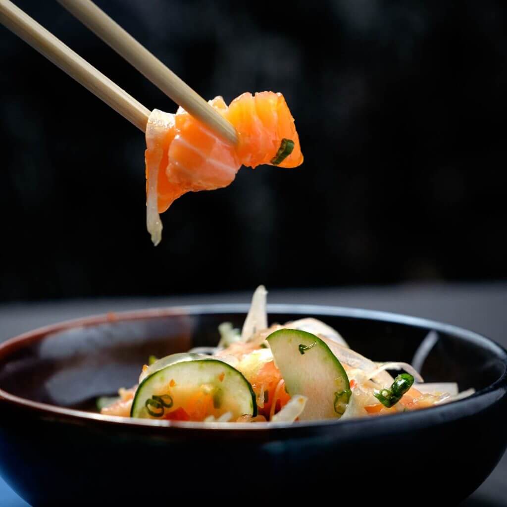 Sushi lovers will enjoy visiting Mercury Ville's Japanese restaurants near Chidlom station.