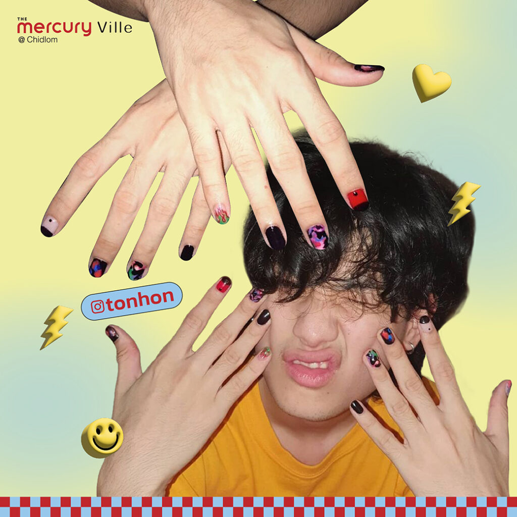 Men's Nail Art is the New Men's Art.