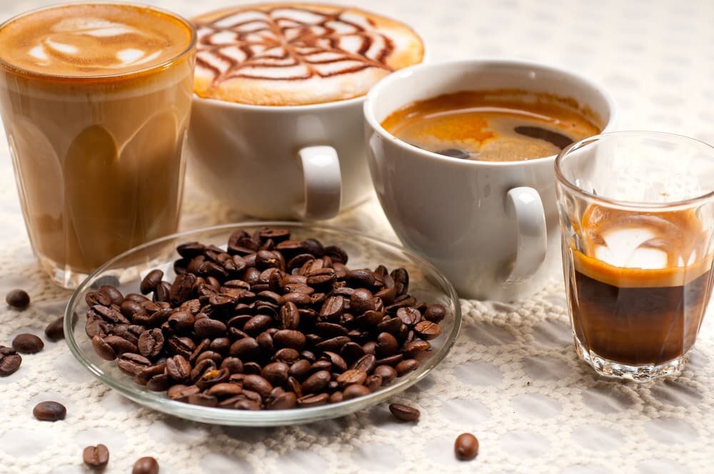 Explore different types of coffee drinks