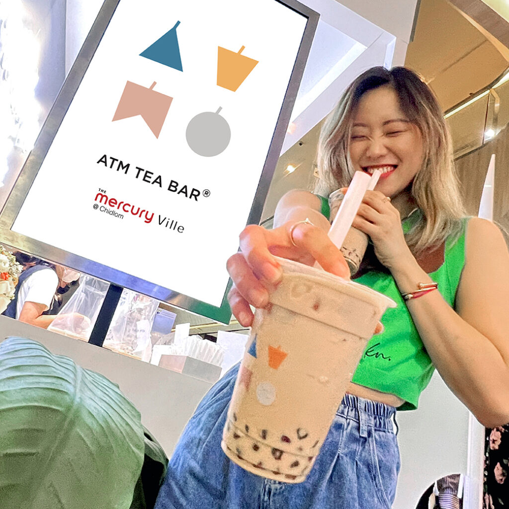 ATM Tea Bar: Boba Lovers' Newest Must-Try at Chidlom