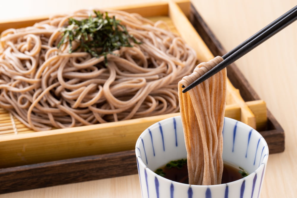 Soba is a type of Japanese noodle